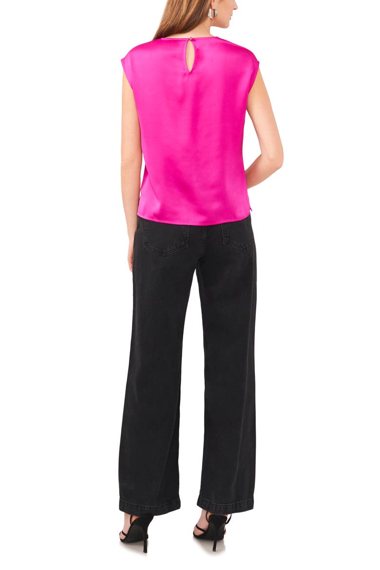 Vince Camuto Satin Boatneck Shell (Women) | Nordstromrack