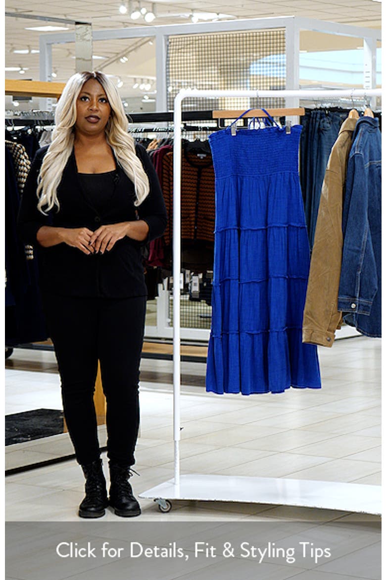 Ellie Smocked Midi Sundress video