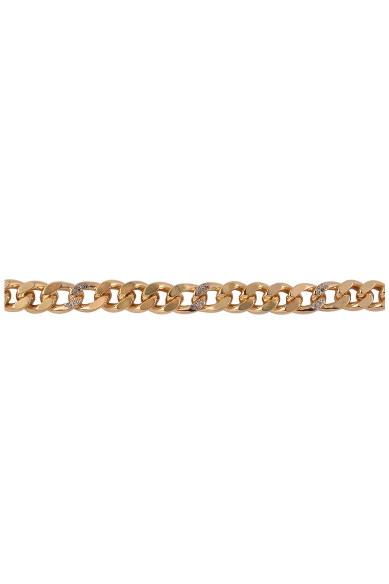 Curb Chain Necklace, Alternate, color, GOLD
