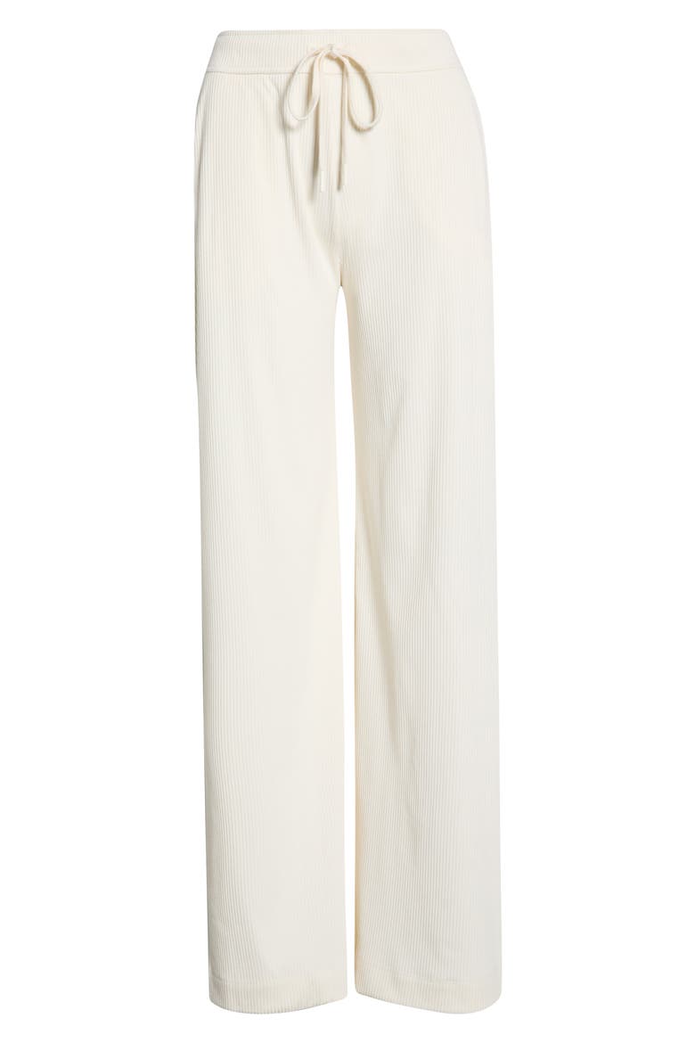 Breathe Easy Corduroy Drawstring Waist Pants, Alternate, color, DOVE