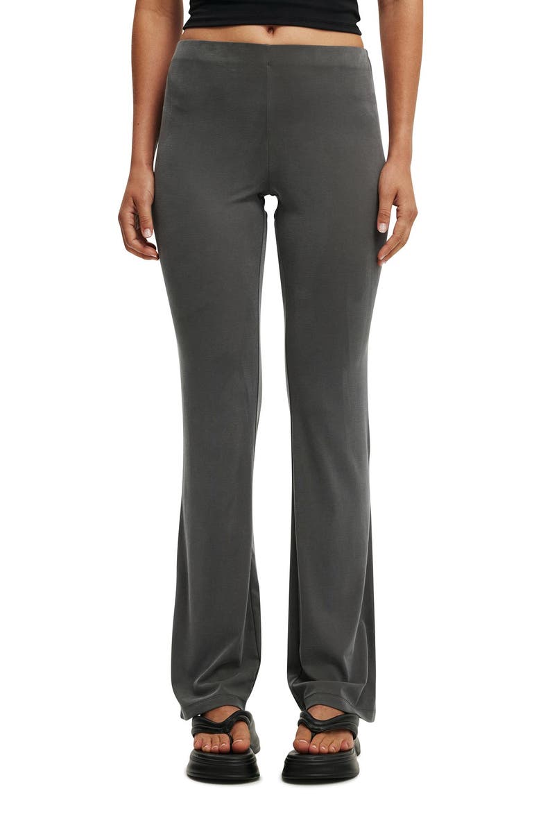 Cotton On Women's Honey Clean Waist Pant, Main, color, Charcoal