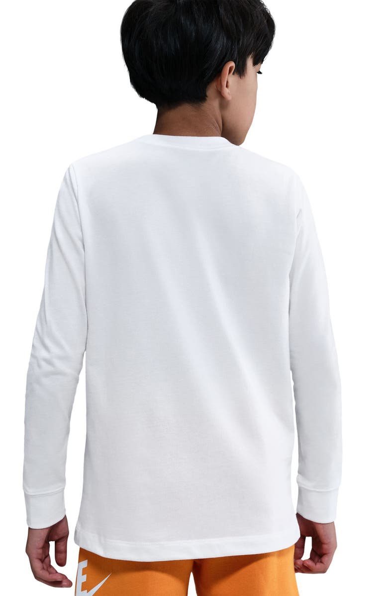 Nike Kids' Cold Kicks Long Sleeve Graphic T-Shirt, Alternate, color, White