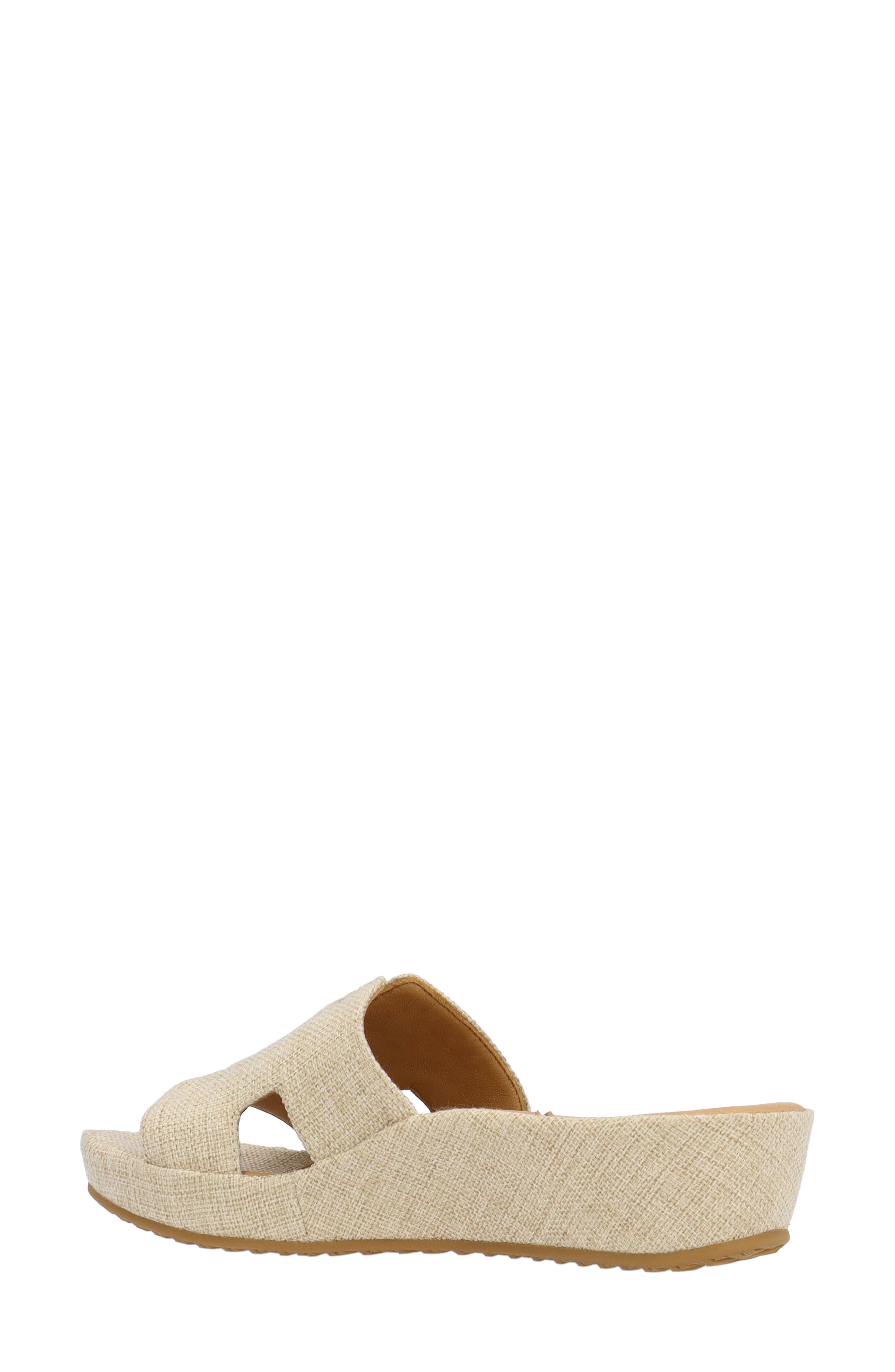 L'Amour des Pieds Catiana Wedge Sandal, Alternate, color, Natural