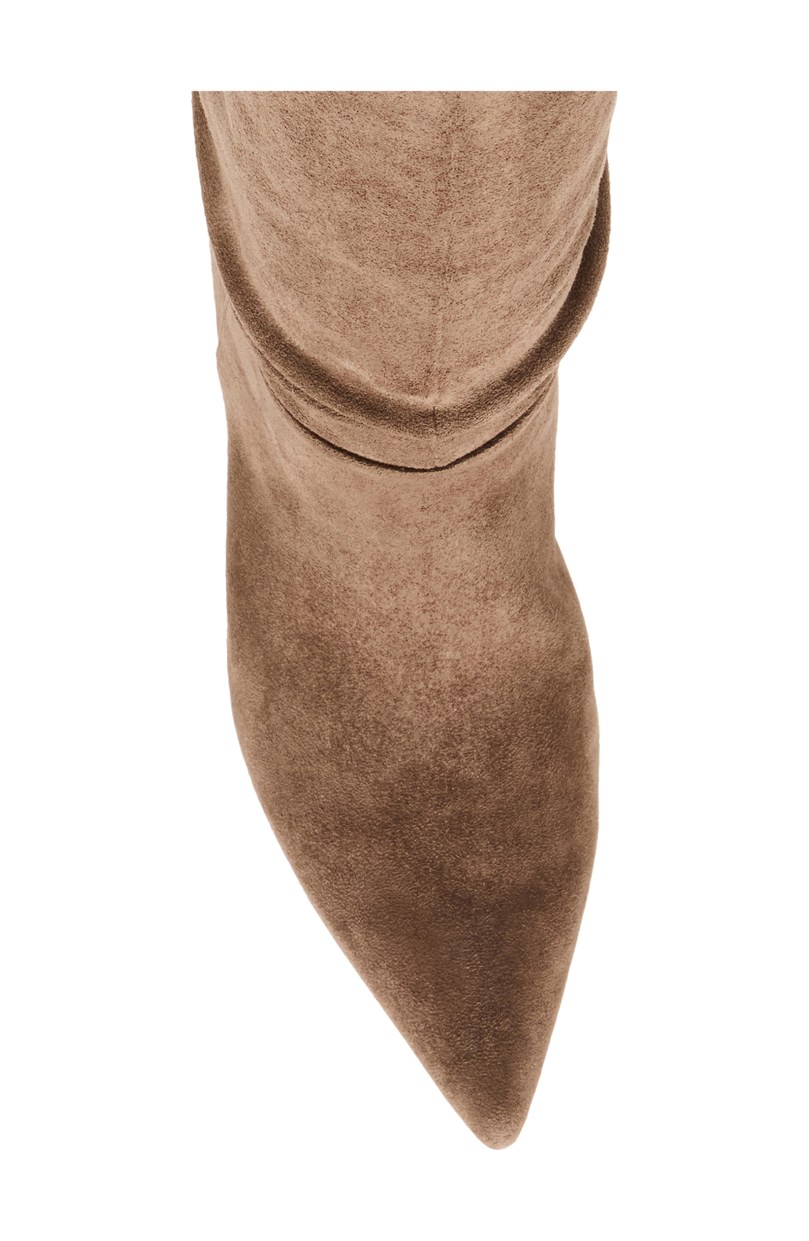 Collette Ruched Boot, Alternate, color, ASH FAB