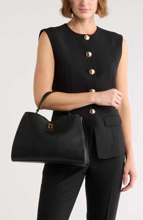 Karl Lagerfeld Paris Elle Leather Satchel In Multi