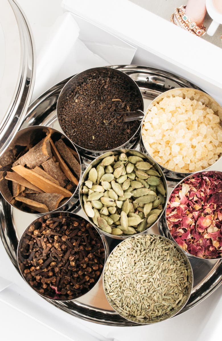 The Chai Box Gift Set, Alternate, color, White