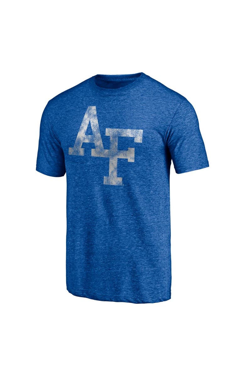 Fanatics MTO Label Men's Royal Air Force Falcons Classic Primary Tri-Blend T-Shirt, Alternate, color, Royal