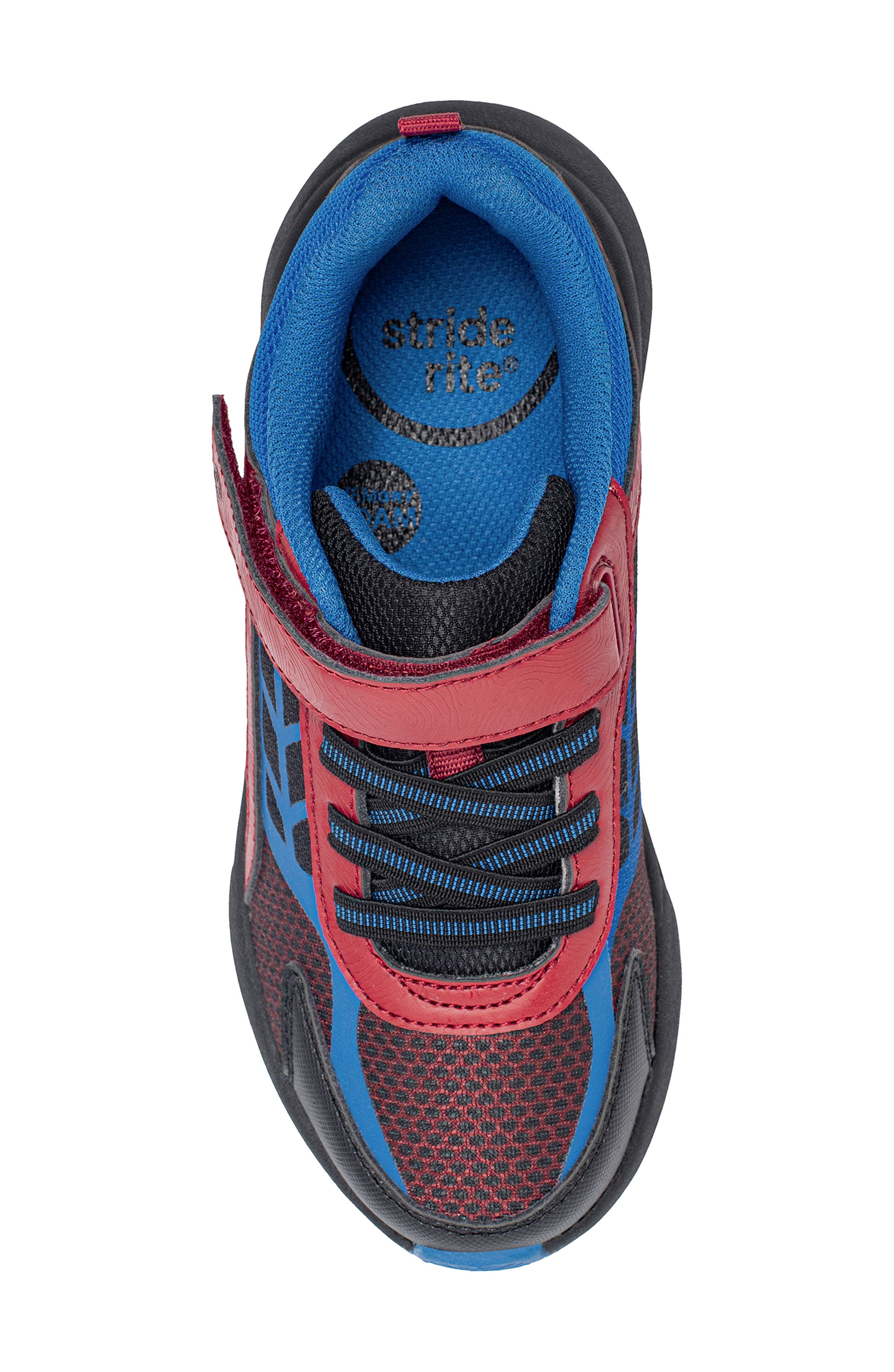 Kids' Equilibrium Sneaker, Alternate, color, BLACK/ RED