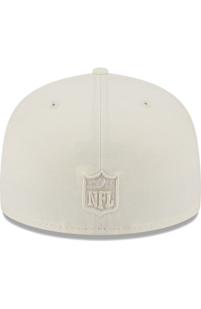New Era Men's New Era Cream Tampa Bay Buccaneers Color Pack 59FIFTY Fitted Hat, Alternate, color,