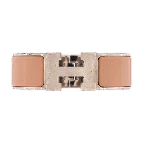 Clic H Bracelet Enamel Wide