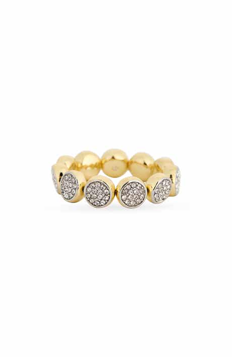 Covet Rotating Pavè Disc Bracelet