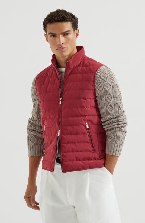 Nylon down vest