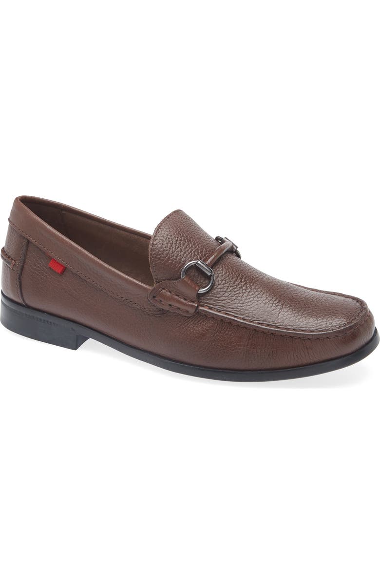 Marc Joseph New York Clarkson Street Bit Loafer, Main, color, Brown Grainy