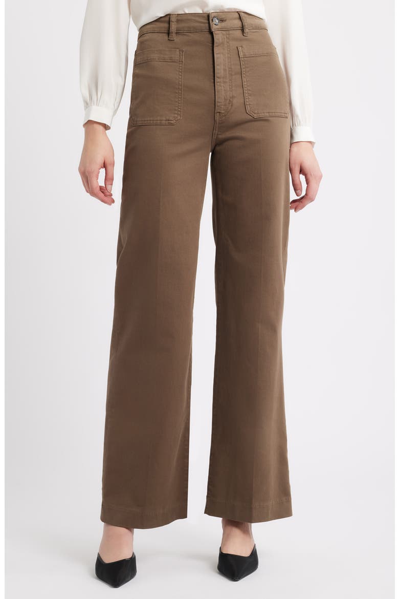 The Refined Patch Pocket Jeans, Main, color, MOTH
