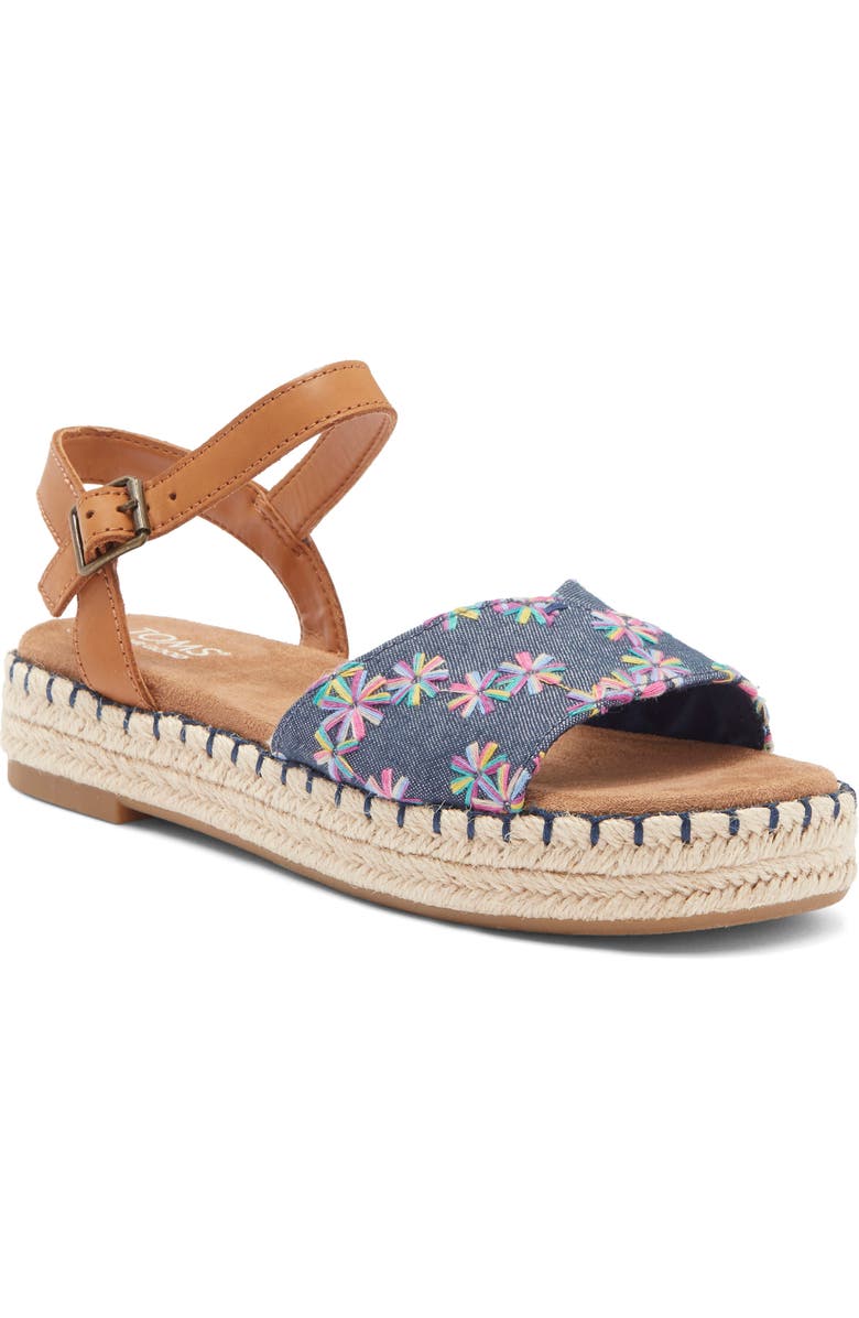 TOMS Abby Espadrille Sandal, Main, color,