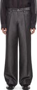 Helmut Lang Metallic Wide Leg Trousers
