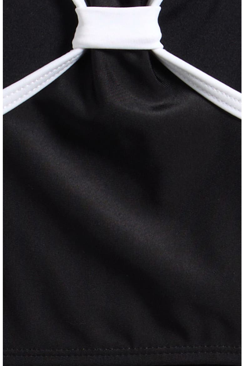 Kids' Two-Piece Swimsuit, Alternate, color, BLACK