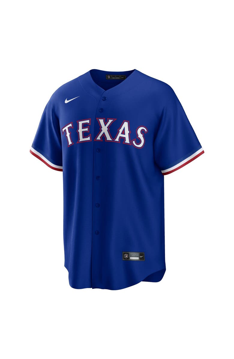 Nike Men's Nike Corey Seager Royal Texas Rangers Alternate Replica Player Jersey, Alternate, color, 