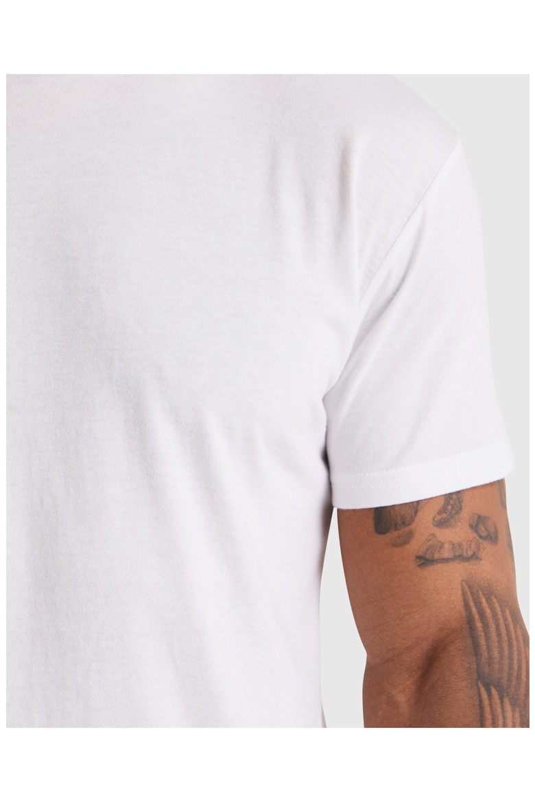 Crew Neck T-Shirt, Alternate, color, White