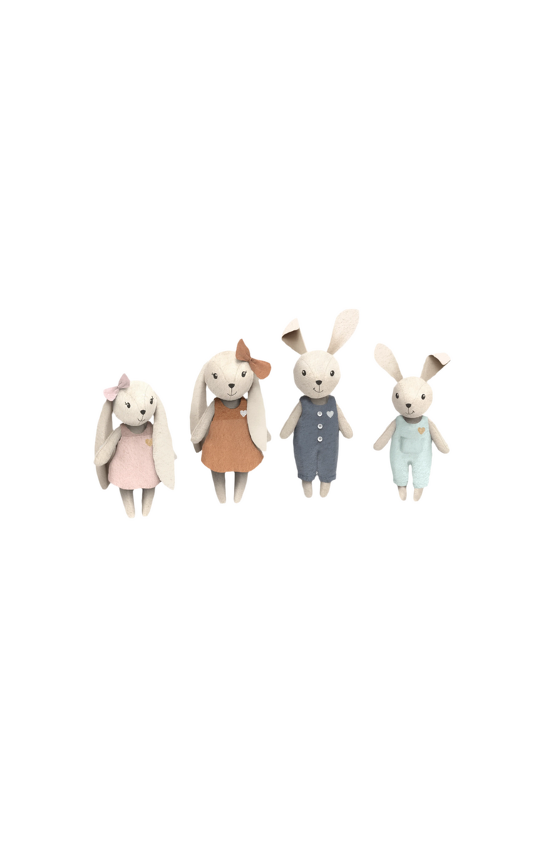 Speedy Monkey Rabbit Family, Main, color, Multi