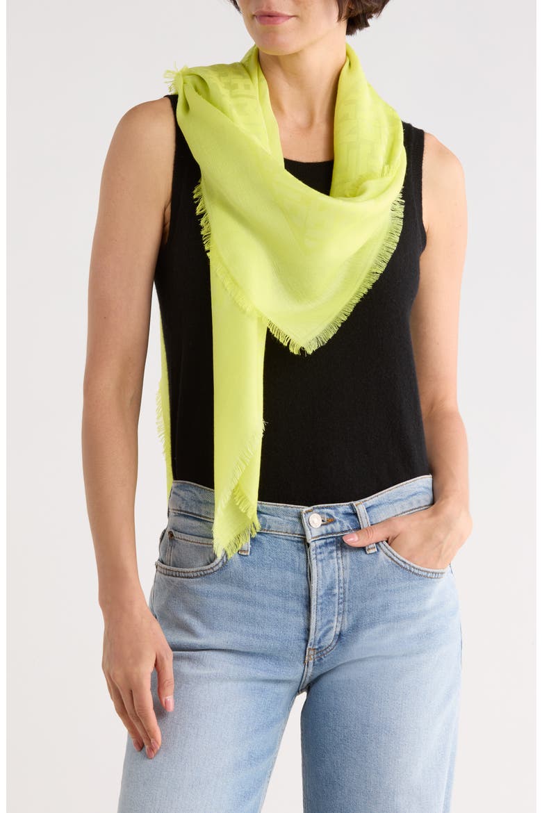 Scarf, Main, color, NEON YELLOW