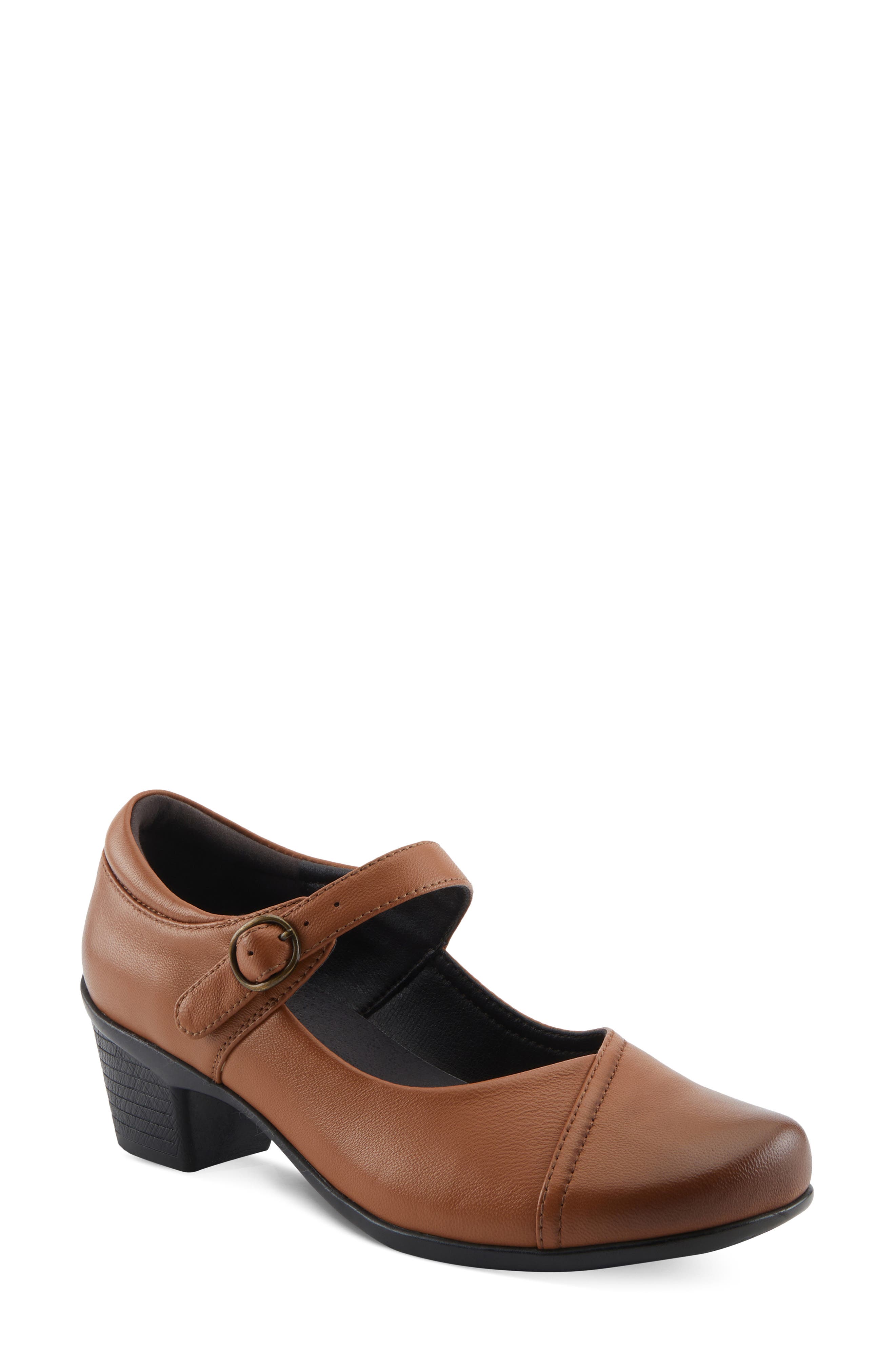 Nalu Mary Jane Pump, Main, color, BROWN