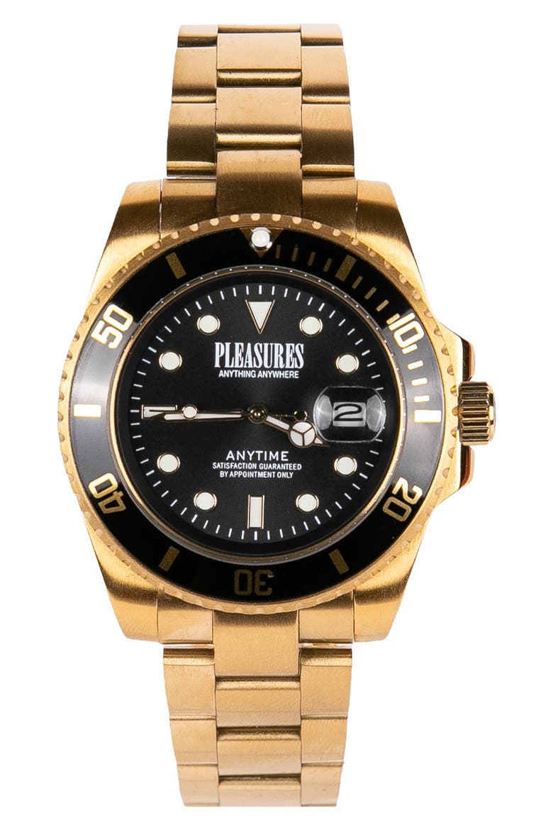 Anytime Bracelet Watch, 42mm, Main, color, BLACK