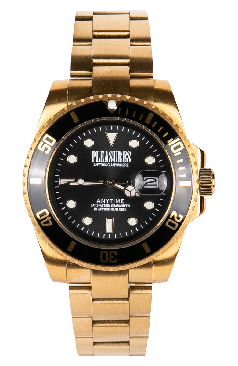 PLEASURES Anytime Watch, 42mm, Main, color, Black