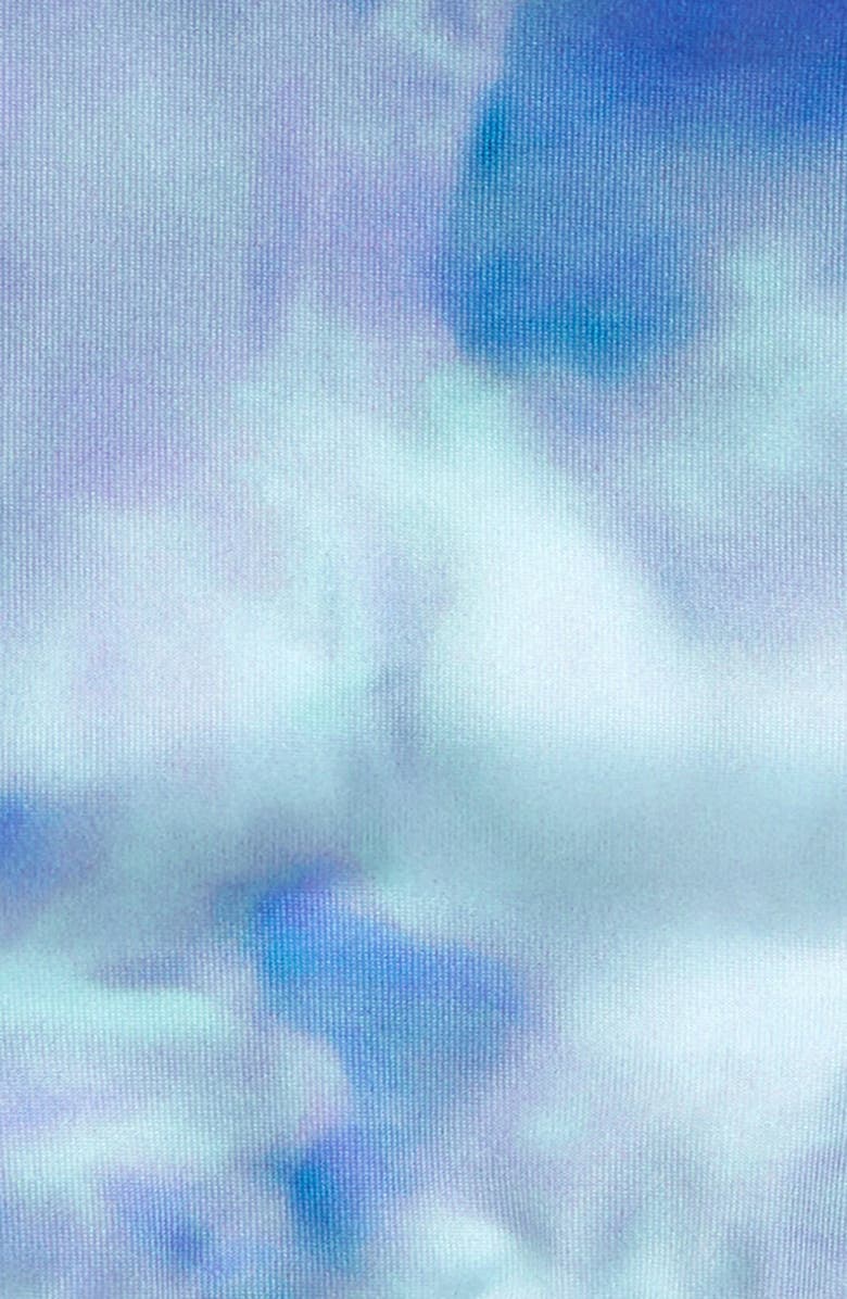 Zella Girl Printed Loop Sports Bra, Alternate, color, 