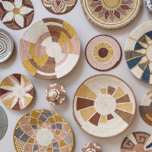 Maadili Collective Sliver Slice Basket ~ Cultivate Collection In Brown