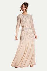 Coast Long Sleeve Maxi Dress
