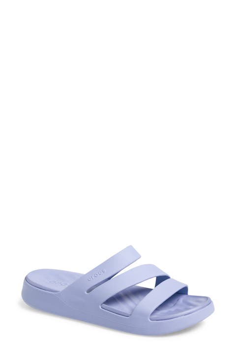 Getaway Waterproof Strappy Slide Sandal (Women)