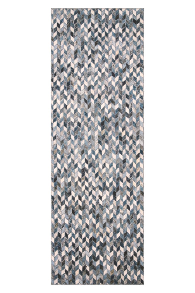 Maddox Collection Rug - Ocean/Grey - 8' x 10', Alternate, color, OCEAN / GREY