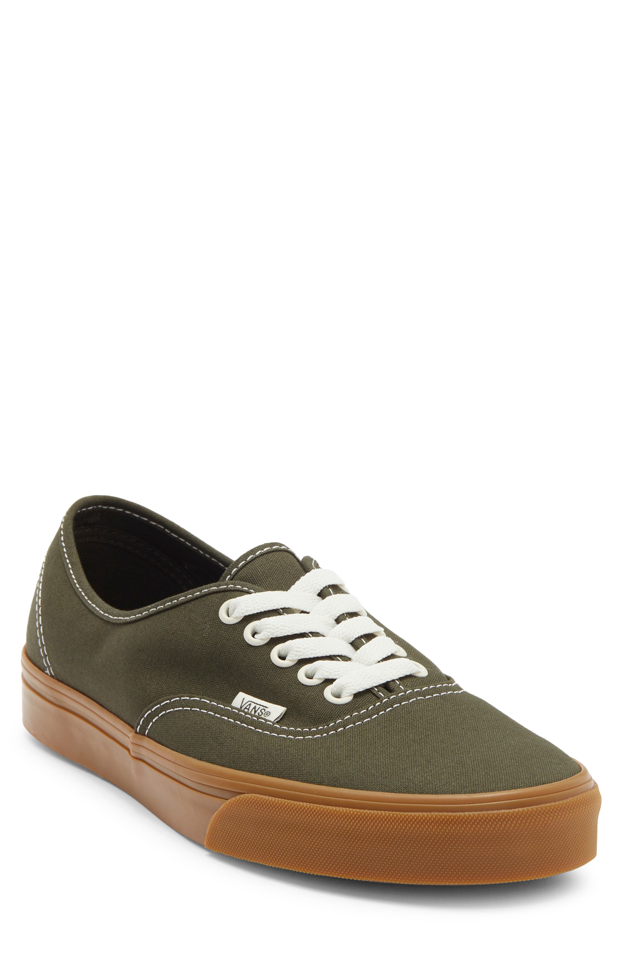 Vans Authentic Sneaker, Main, color, Gum Obsidian Fern