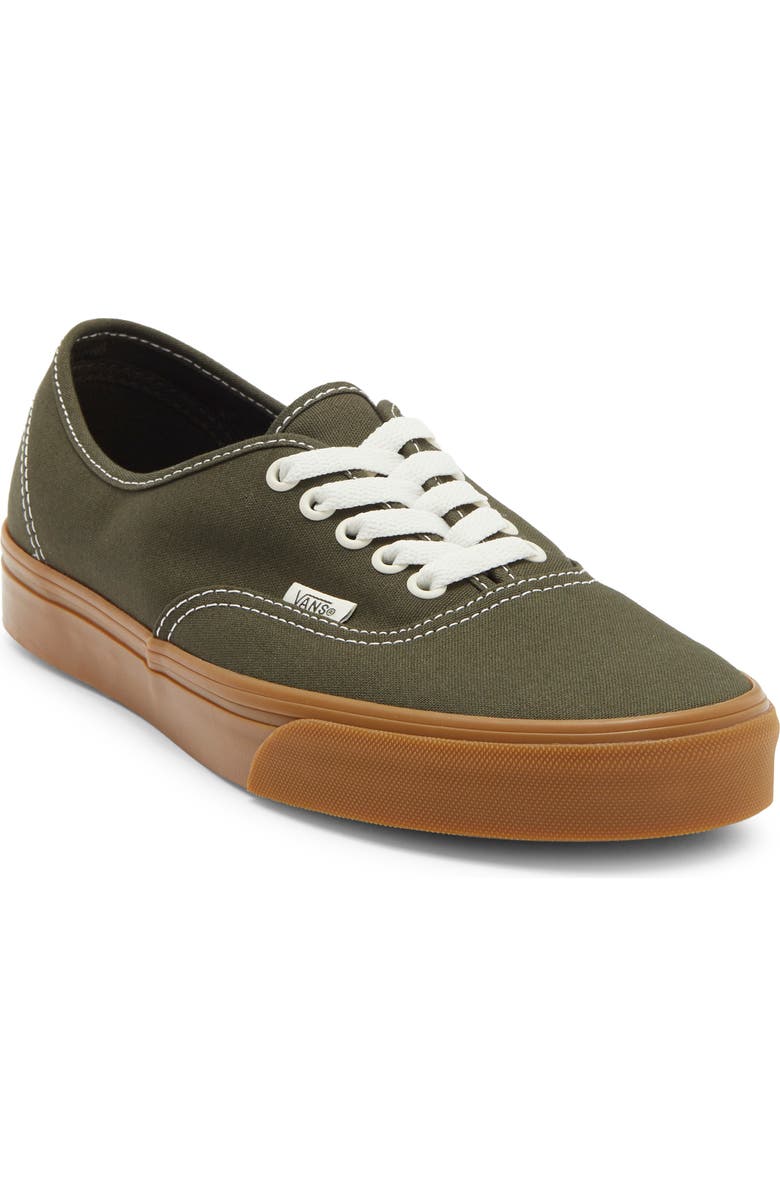 Vans Authentic Sneaker, Main, color, Gum Obsidian Fern