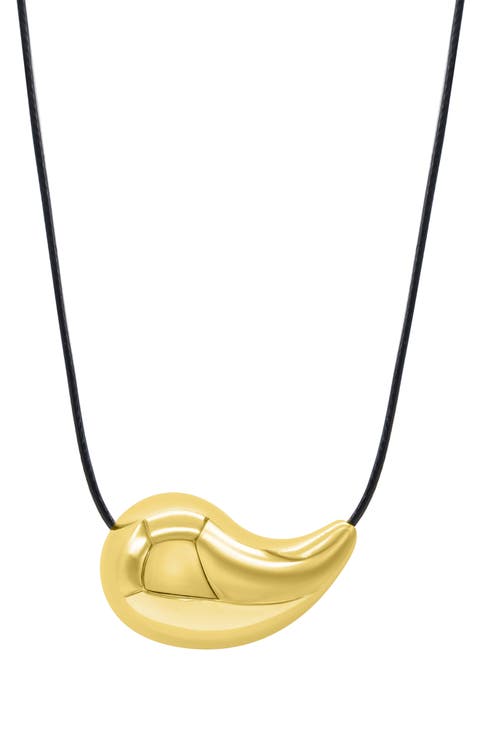 Teardrop Pendant Necklace