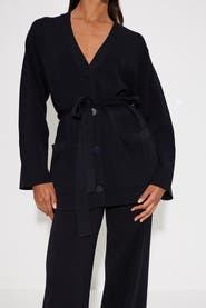 SIMONMILLER Max Belted Knit Cardigan