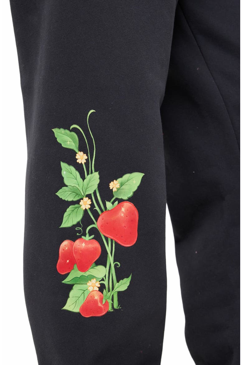 Life Is Sweet Sweatpants, Alternate, color, BLACK