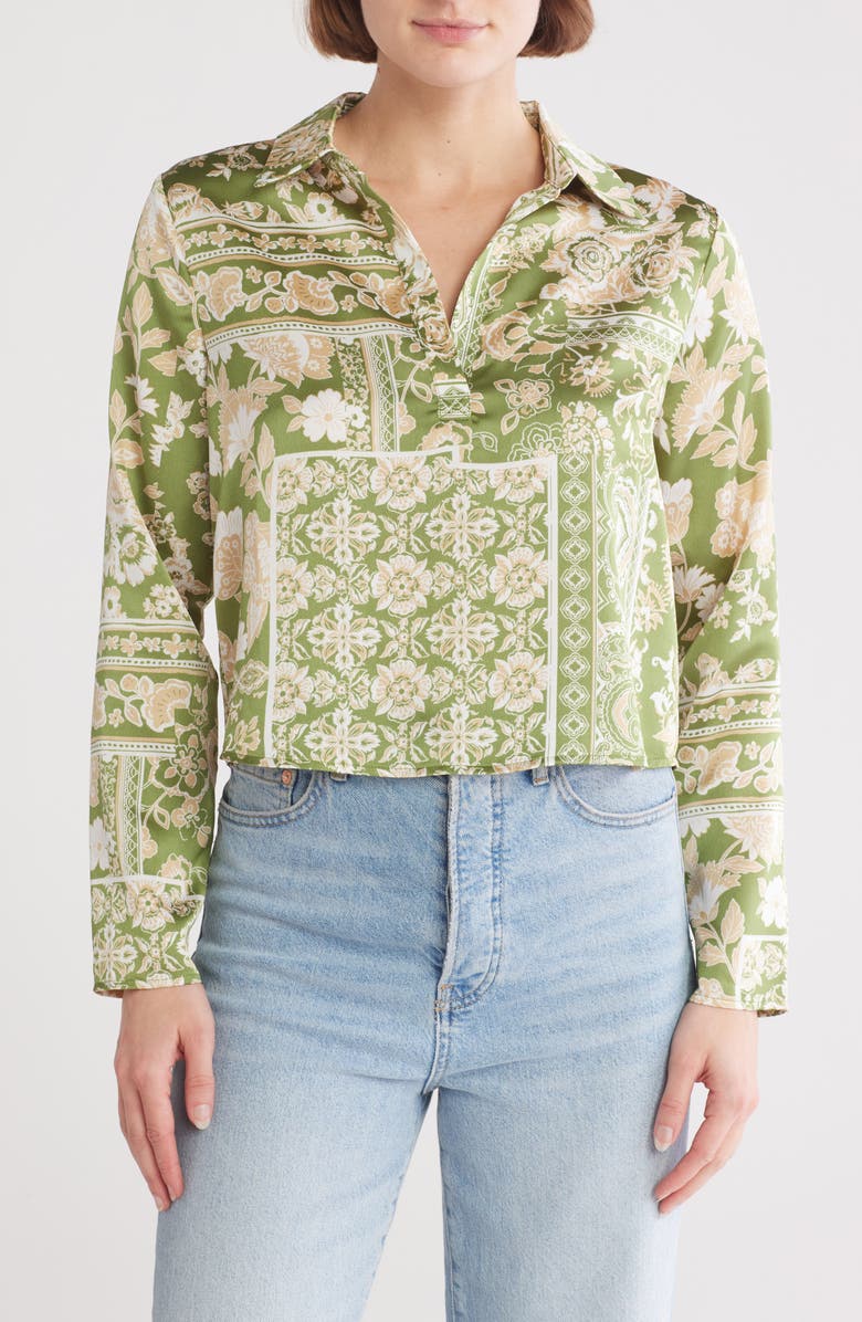 Pleione Crop Top, Main, color,