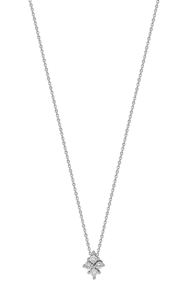 Bony Levy Getty 18K White Gold Diamond Pendant Necklace - 0.13ct., Main, color, 18K White Gold