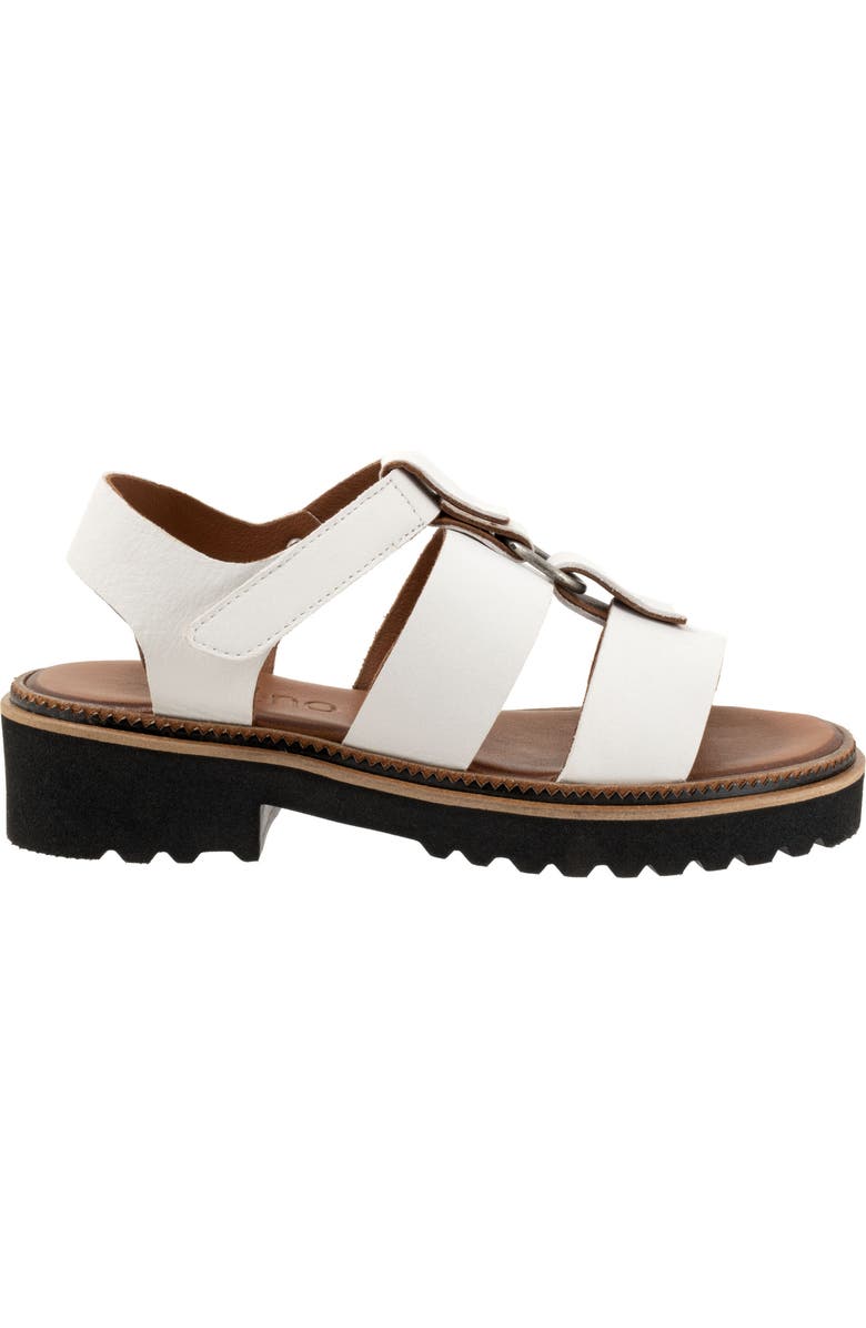 Bueno Athena Strappy Sandal, Alternate, color, Ice White
