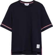 Thom Browne Rugby Fit Short Sleeve Cotton T-Shirt | Nordstrom Thom Browne Rugby Fit Short Sleeve Cotton T-Shirt | Nordstrom