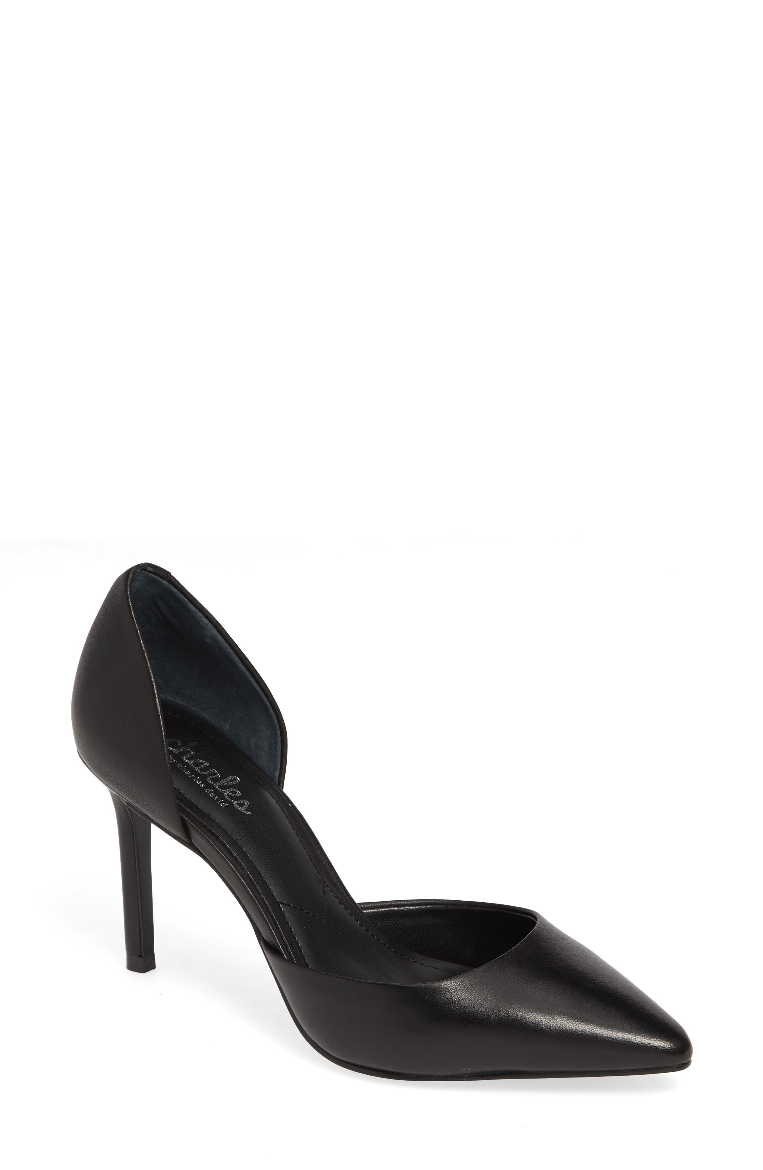 Charles by Charles David Vertrue d'Orsay Pump, Main, color, 