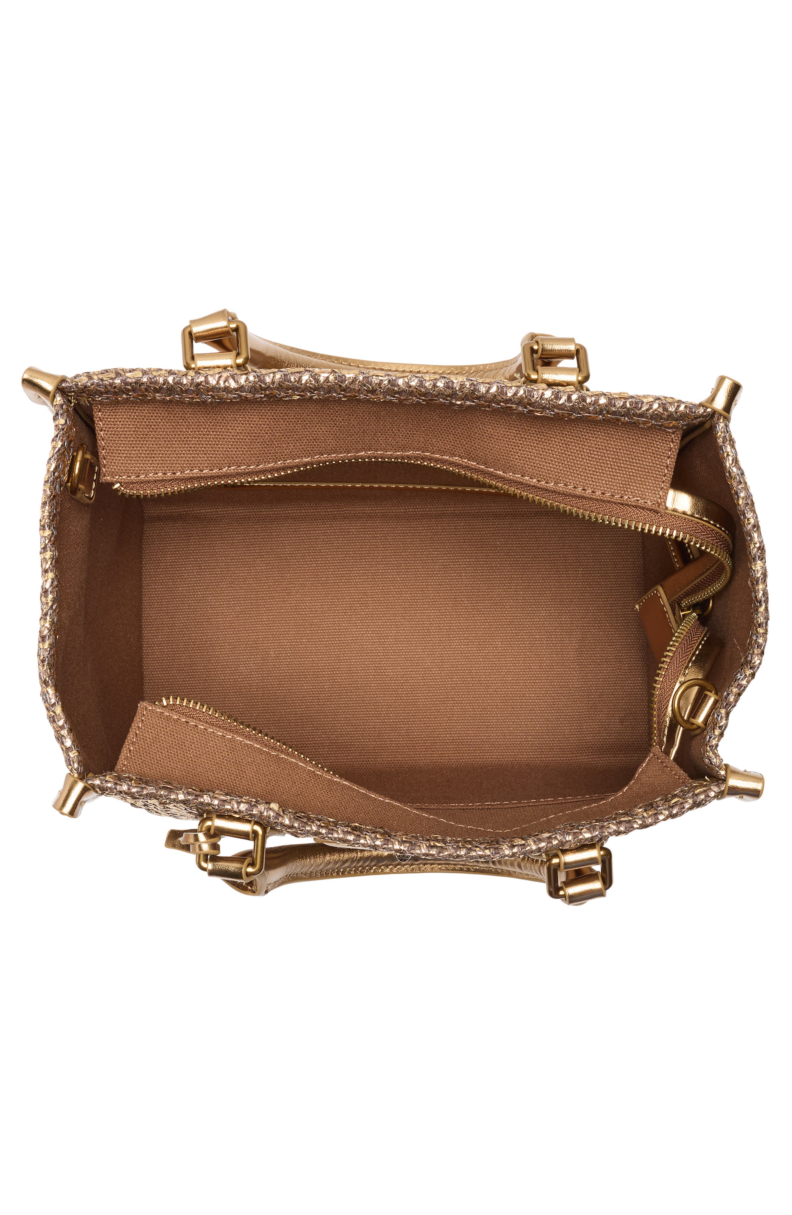 Kurt Geiger London Chiswick Small Shopper Bag, Alternate, color, Rust/ Copper