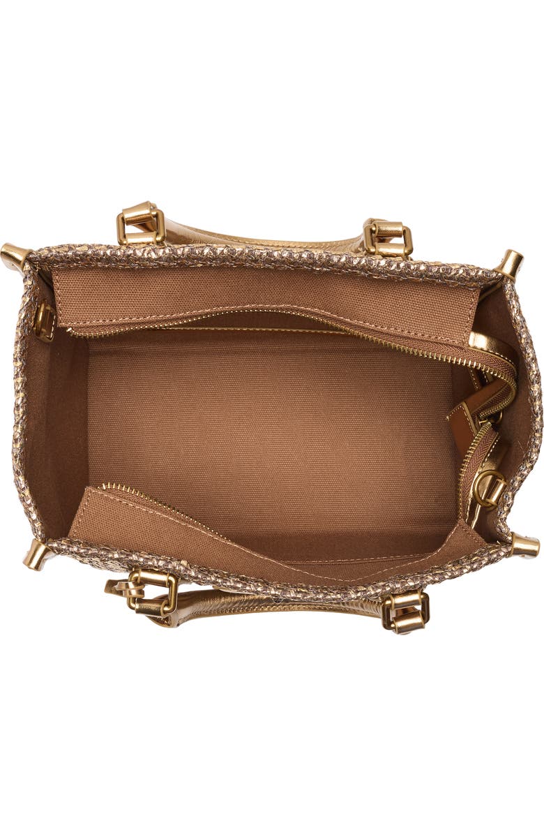 Kurt Geiger London Chiswick Small Shopper Bag, Alternate, color, Rust/ Copper