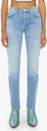 MOTHER The Tomcat Skimp High Waist Straight Leg Jeans