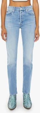 MOTHER The Tomcat Skimp High Waist Straight Leg Jeans