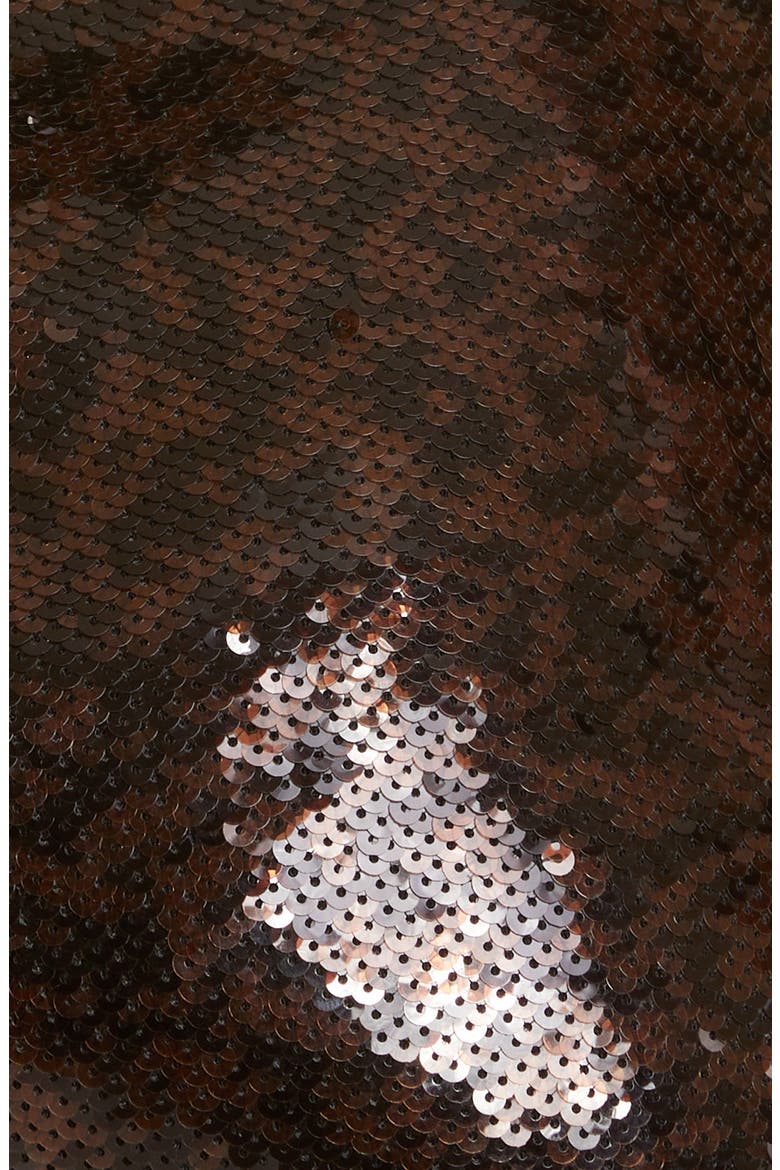 Sequin Strapless Jumpsuit, Alternate, color, NOIR