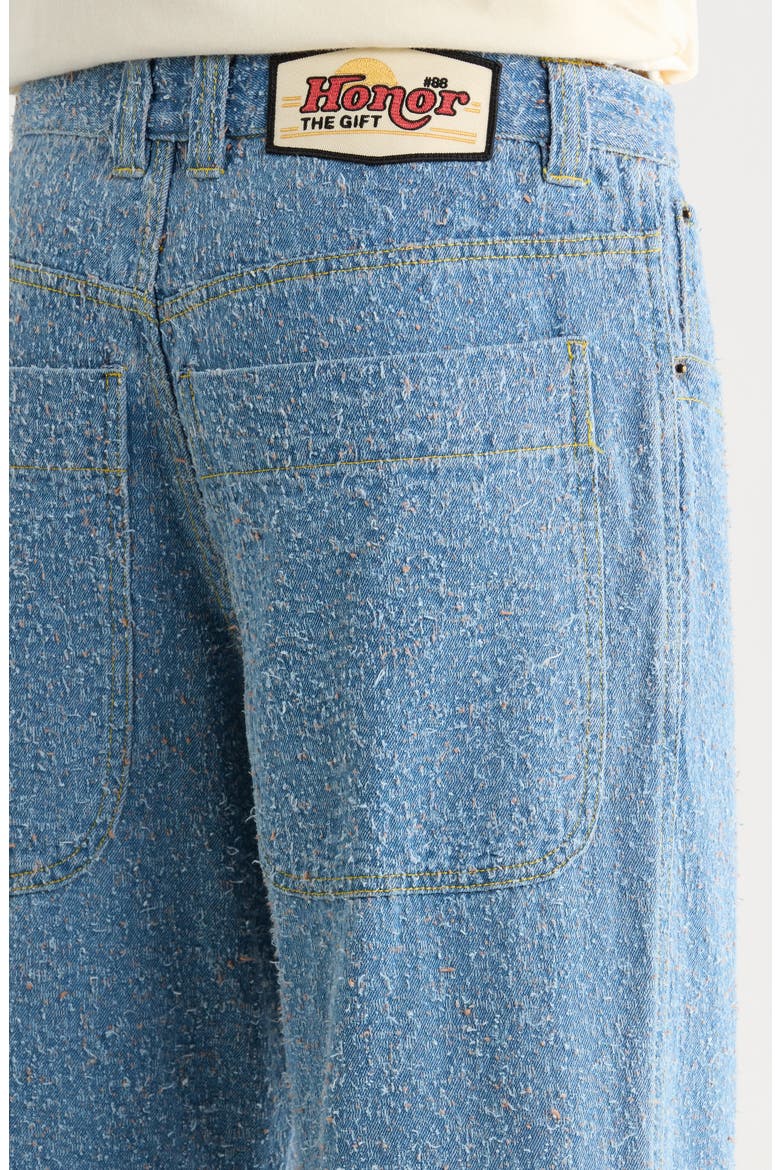 Washed Nep Yarn Jeans, Alternate, color, INDIGO