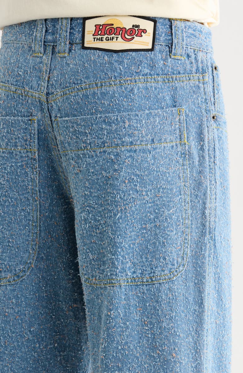 HONOR THE GIFT Washed Nep Yarn Jeans, Alternate, color, Indigo